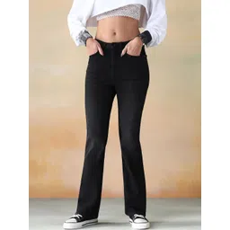 Flying Machine Women Bootcut High-Rise Stretchable Jeans-image-31