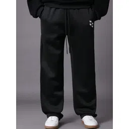 FLYNOFF Men Printed Relaxed Loose Fit Korean Pants-picture-31