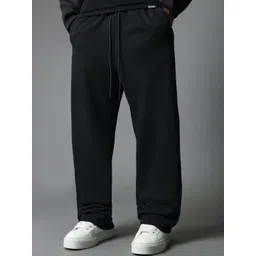 FLYNOFF Men Relaxed Loose Fit Easy Wash Trousers-picture-26