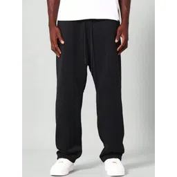 FLYNOFF Men Relaxed Loose Fit Easy Wash Trousers-picture-23