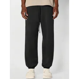 FLYNOFF Men Relaxed Loose Fit Joggers Trousers image 1