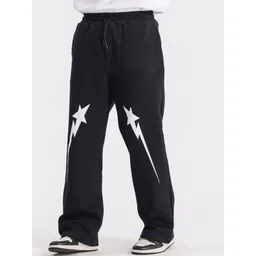 FLYNOFF Men Relaxed Loose Fit Korean Pants-picture-21