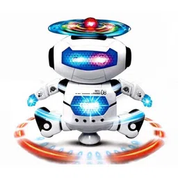 flysky NAUGHTY ROBOT DANCING 360 Degree Rotater WITH Light,Music AND B/O-picture-19