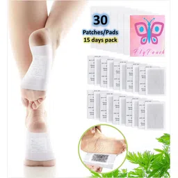 Relax Body Deep Cleansing Foot Patch Natural Herbal Health Detox Foot Patches AC-image-25