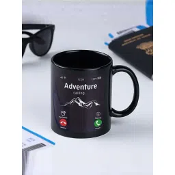 FNP Black Ceramic Adventure Calling Mug (325ml)-picture-35