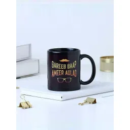 FNP Black Ceramic Comfort Mug For Super Dad (325ml)-picture-14