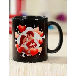 FNP Black Ceramic Love Personalised Mug (325ml)-picture-37