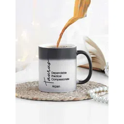 FNP Multicolor Ceramic Cosmic Taurus Magic Mug (325ml)-picture-28