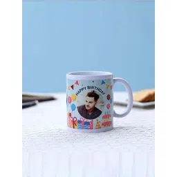 FNP Multicolor Ceramic Personalised Birthday Celebration Mug (325ml)-image-26