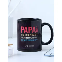 FNP Multicolor Ceramic Personalised Dad Mug (325 ml)-picture-31