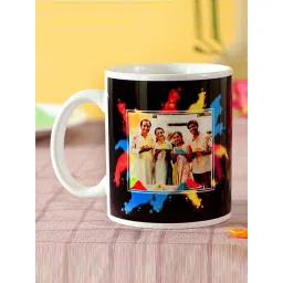 FNP Multicolor Ceramic Personalised Holi Mug (325ml)-image-32