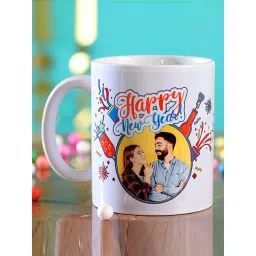 FNP Multicolor Ceramic Personalised Picture Happy New Year Mug (325ml)-image-25