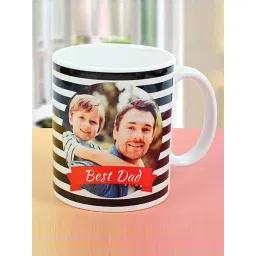 FNP Multicolor Ceramic Personalized Mug For Dad (325ml)-picture-12