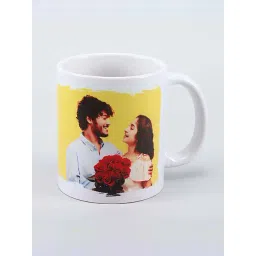 FNP Multicolor Ceramic Personalized Special Couple Mug (325ml) image 2