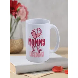 FNP Multicolor Ceramic Printed Mommy To Be Mug (325 ml)-picture-35