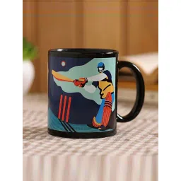 FNP Multicolor Ceramic The Cricketer Mug (325ml)-picture-45