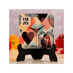 FNP Personalised Couple Photo Love Table Clock-picture-21