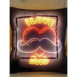 fnp Violet & White Printed Pre-Filled Cushion image 3