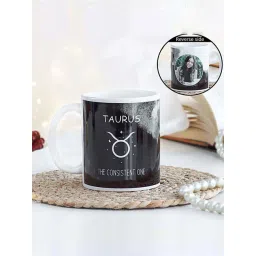 FNP White & Blaqck Ceramic Personalised Tranquili Mug (325ml)-picture-15