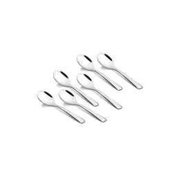 FnS Trendz Silver Stainless Steel Tea Spoons - Set of 6-picture-41