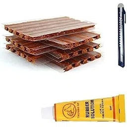 Focel Tubeless Tyre Puncture Kit Repair Strip -60 Pieces-picture-13