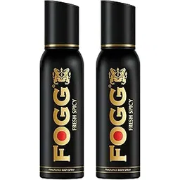 Fogg Fresh Spicy Premium No Gas Deodorant for Men, Long Lasting Perfume Body Spray, 2 x 120ml (Pack Of 2)-picture-39