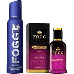 Fogg Royal Body Spray For Men, 150ml & Make My Day Scent for Women, 100ml-picture-14