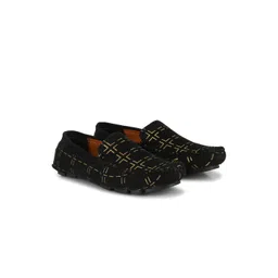 FOGGY Men Woven Design Driving Shoes-picture-35
