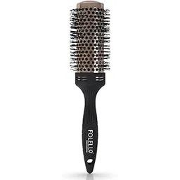 FOLELLO Professional Ceramic Round Hair Brush for Bow Drying, Adding Curls, Waves and Volume (42mm) - Round Brush for Hair Styling, Unisex Comb for Professional and Personal Use-picture-34