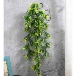 foliyaj Plastic Artificial Green Vine With Metal Wall Stand Artificial Plants-picture-21