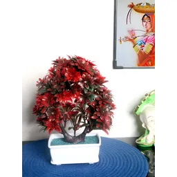 FOLIYAJ Red 1 Pieces Artificial Plant With Pot-picture-28