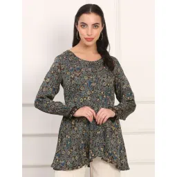 Folksong By W Brown Regular Fit Printed Top-picture-43