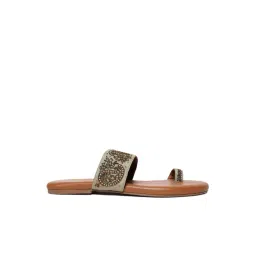 folksong W Women's Green Toe Ring Sandals-picture-15