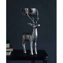 folkstorys Deer Sculpture Table Vase-picture-42