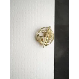 Folkstorys Gold-Toned Textured Door Knob-picture-34