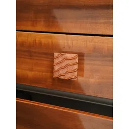 Folkstorys Gold-Toned Textured Drawer Knobs-picture-30