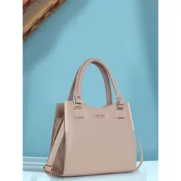 FOMMIL Women Solid Structured Handheld Bag-picture-20