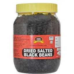 Food Essential Preserved & Salted Whole Dried Black Beans 350 gm.-picture-13