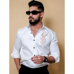 Foomer Men Standard Opaque Casual Shirt-picture-20