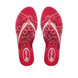 FOOT CARE Women Printed T-Strap Flats-picture-10