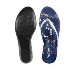 FOOT CARE Women Printed T-Strap Flats image 2