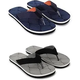 footexo Men’s Casual Slippers Combo – Warm House Slippers, Breathable Comfort with Durable sole | Material : Eva - for Indoor & Outdoor Use| (101)-picture-46