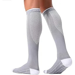 footprints Bamboo Compression Socks For Men & Women | Sports Socks For Running, Cycling, Marathon, Athletics, and Indoor Training | Helps in Even Blood Circulation | Pack of 1-picture-53