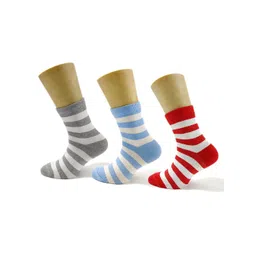 FOOTPRINTS Infants Pack Of 3 Striped Socks-picture-20