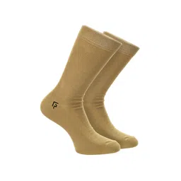 FOOTPRINTS Pack of 2 Men Odour Free Organic Cotton & Bamboo Formal Socks-image-7