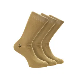 FOOTPRINTS Pack of 3 Men Odour Free Organic Cotton & Bamboo Formal Socks-image-6