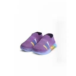 FootStation Boys Purple Canvas Slip-On Sneakers-picture-46