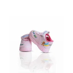 FootStation Girls Pink Canvas Slip-On Sneakers-picture-38