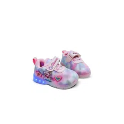 FootStation Girls Pink Canvas Slip-On Sneakers-picture-35