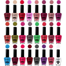 Super Shine Nail Polish Set of 24 Pcs Combo No-01,02 Red, Pink, Brown, Green Red, Green, Pink, Brown, Magenta, Peach, Red, Purple, Grey, Pink, Blue, Green-image-31